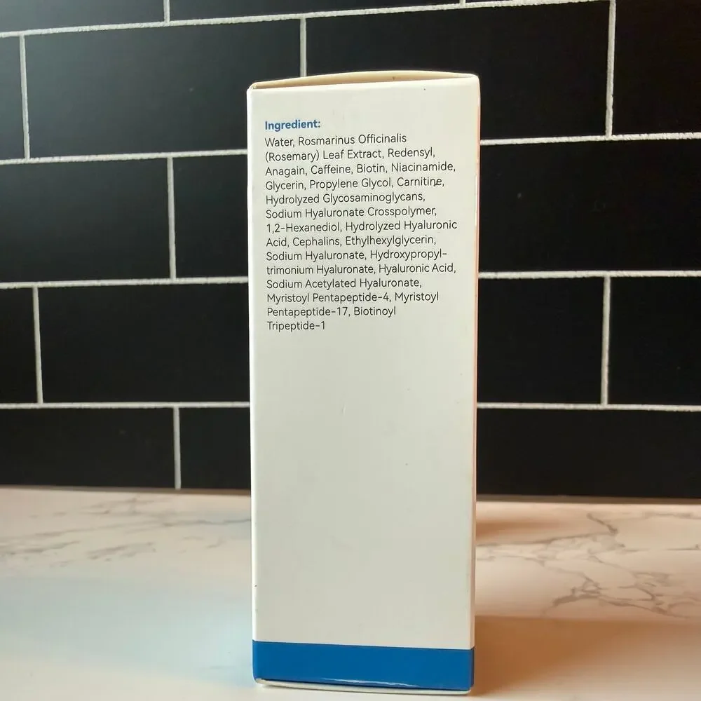 QGGQ Hair Growth Serum Roll-On Open Box